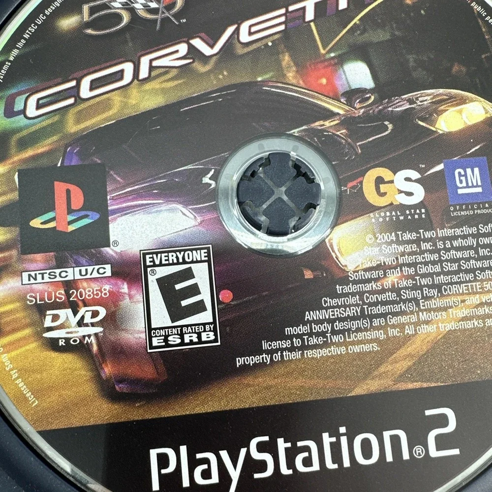 Corvette (Sony PlayStation PS2) - DISC ONLY